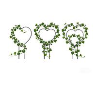 Traliccio per Piante 3 Pezzi - Support Vite en métal, résistant à la ruggine, design parfait Supporto per Piante da Giardino, Ideale pert il Giardinaggio Domestico Principianti in Famiglia