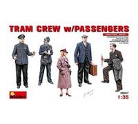 Tram Crew With Passengers - 1:35e - Miniart G
