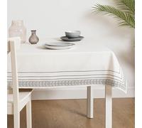 TRAMAS+ Nappe de Table Rectangulaire 140x250cm - Nappe pour Salle à Manger - Heracles Azul