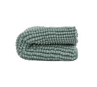 TRAMAS+ Tapis Shaggy 50x80 cm, Ultra Doux, Absorbant, Antidérapant, Idéal pour la Salle de Bain, la Chambre ou Le Salon, Velouté et Toucher Confortable -Eau de mer