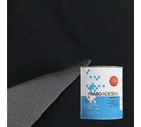 TRAMATESSILE - Kit Reparation Ciel de Toit Voiture + Colle pour tissu - Tissu anti-tâches et anti-traces de doigts - Fabriqué en Italie
