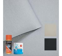 TRAMATESSILE - Kit Reparation Ciel de Toit Voiture - Modèle Velours - Personnalisez Votre Tissu Ciel de Toit Voiture - Choisissez la Couleur, la Taille et Le Type de Colle