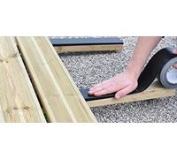 TRAMICO SA Bande d'étanchéité Terraband pour terrasse Bois - 85 x 0,3 mm - L 25 m - 3201000000