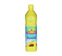 Tramier Huile de tournesol (1 x 1 L), bouteille d'huile 100% issue des graines de tournesol, huile alimentaire pour cuisson & assaisonnement riche en vitamine E