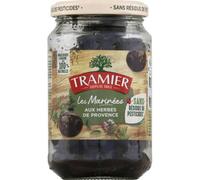 Tramier Olives noires confites denoyautees aux herbes de Provence - Le pot de 150g