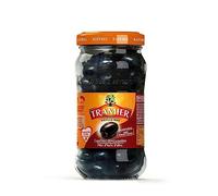 TRAMIER - Olives Noires Confites Dénoyautées, Saveur Intense, Texture Fondante, 150g - Lot De 4