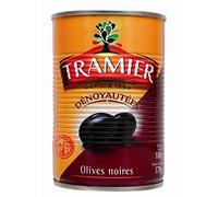 TRAMIER - Olives Noires Dénoyautées 180G - ( Lot De 4 )