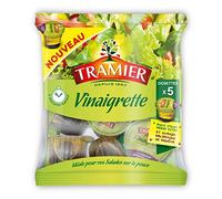 TRAMIER - Pack de 5 dosettes de vinaigrette classique - Pratique pour vos salades - 100ml x 5. - Lot De 4 - Vendu Par Lot