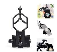 TRAMILY Adaptateur universel pour téléphone portable - Compatible avec jumelles monoculaires télescope et microscope, s'adapte à presque tous les smartphones de 52 à 100 mm - Enregistrez le monde