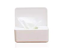 TRAMILY Boîte de Rangement pour mouchoirs, Grande capacité,de lingettes humides,boîte de Distributeur de avec Couvercle scellé rectangulaire pour la,la Salle de Bain,la Cuisine,la Chambre-Blanc