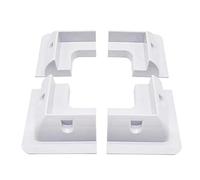 Tramily - Lot de 4 supports de montage pour panneau solaire - Sans perçage - Résistant aux UV - Largement utilisés sur les toits de camping-car, bateaux, caravanes, camping-cars