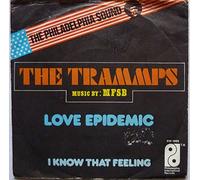 TRAMMPS - love epidemic 45 rpm single
