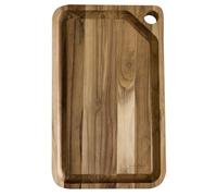 Tramontina CHURRASCO Planche à découper en teck avec rigole pour jus 60 x 36 cm