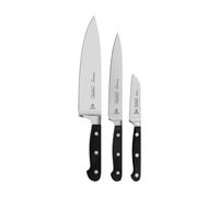 Tramontina - Kit couteaux Century. Office 8, universel 15, chef 20. Inox forgé.
