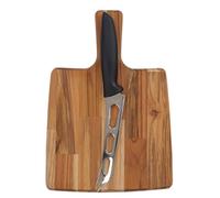 Tramontina - Kit fromage planche + couteau. Bois de teck