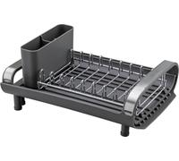 Tramontina Mini Égouttoir à Vaisselle Graphite avec Porte-Couverts 28 cm