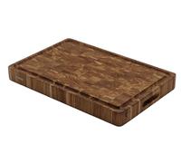 Tramontina Planche à découper en bois de teck Tramontina 60 x 40 x 6 cm, Churrasco Premium FSC