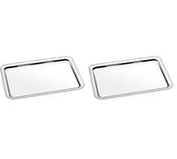 Tramontina - Plateau de Service Buena 49x33cm. INOX (Lot de 2)