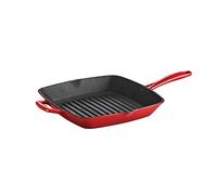 Tramontina Poêle Gril Bestow en Fonte Émaillée Rouge 27 cm 2,3 L