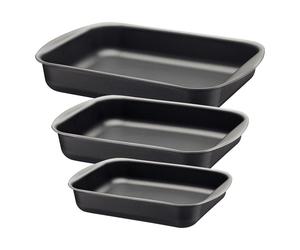 Tramontina Rôtissage Poêle 3 Pièces Set - Aluminium Anti - Adhérent Cuisson /