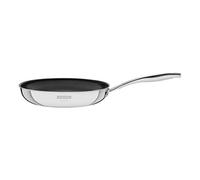 Tramontina - TRAMONTINA- Poêle Grano Ø 30cm - 3,4L Inox Triply - Cuisson perfectionnée, revêtement antiadhésif, poignée ergonomique. Adaptée à l'induction, facile à nettoyer.