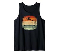 Trampolin Fitness Gymnaste Gymnastique Vintage Trampoline Débardeur