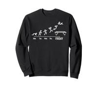 Trampolin Fitness Gymnaste Gymnastique Weekend Trampoline Sweatshirt