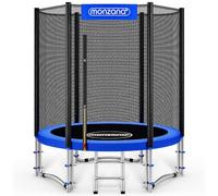 Trampoline Ø 183cm TÜV Rheinland GS Max. 50 kg Set Complet Filet de sécurité Coussin Jardin Toile Jeu d'extérieur