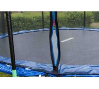 Trampoline Ø 2,44 M Avec Filet De Sécurité Et Échelle Pour Enfants Bleu TU