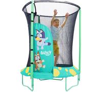 TP Toys Trampoline rond Bluey Junior Métal D140 cm Noir/Bleu/Vert TU