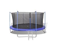 Trampoline - VIDAXL - 3,66m - Acier - Capacité 150 kg - Mixte