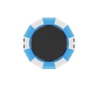 Trampoline Aquatique Gonflable de 415 cm pour Piscine Lac Bleu et Blanc