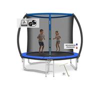 Trampoline avec filet de sécurité et échelle d'accès 244cm de diamètre