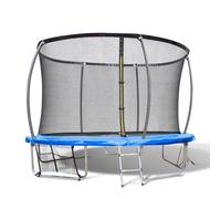 Trampoline avec filet et échelle Soulet Ø3,66m