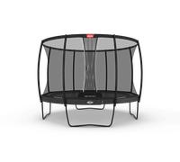 Trampoline BERG Champion + Filet séc. Regular Ronde 430 Gris anthr.