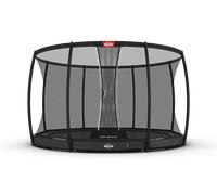 Trampoline BERG Champion InGround + Filet séc. Ronde 430 Gris anthr.