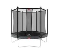 Berg Toys B.V. Trampoline Favorit Regular 330 Gris avec filet de sécurité Comfort