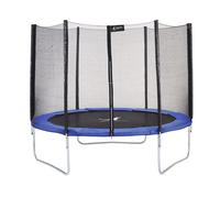 Trampoline - KANGUI - Ø250cm - Filet de sécurité - Couleur Bleu