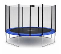 Trampoline KANGUI Bleu Ø 366 cm Enfant Filet sécurité Jardin CE NF EN71-14
