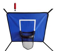 Trampoline But de Basket, Ensemble de Jeu de de Basketball Enfant | Ensemble Dunk Complet pour Trampoline | pour Arrière-cour, Jeux Extérieurs, Jardin, Sport, Intérieur, Fête, Garçons & Filles