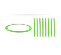 Accessoires Trampoline Pack Relooking Trampoline 12ft - 366cm - 8 Perches - Vert Pomme