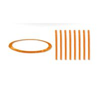 JUMP4FUN Accessoires Trampoline Pack relooking Trampoline 12FT - 366cm - 8 Perches - Orange Orange G