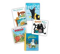 Trampoline CP - Lot de 5 albums - PCF - Jack Fontaines - Nathan - Coffret - Scolaire / Universitaire