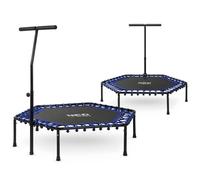 Trampoline de fitness avec poignée 127 cm Neo-Sport - hexagonal bleu
