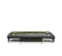 Trampoline de fitness rectangulaire Exit Toys Silhouette Noir 153x214 cm