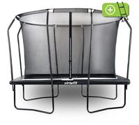 Trampoline de fitness réctangulaire VirtuFit Noir 213x305x256 cm Unisex