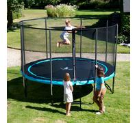 Trampoline De Jardin Ø 300cm + Filet De Sécurité - Punchi 300 Bleu Bleu TU