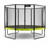 Kangui - Trampoline De Jardin 365 Cm + Filet De Sécurité Punchi Vert 360