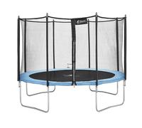Trampoline de jardin 426cm + filet de sécurité normes ce/eu bleu TU