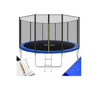 Trampoline de jardin - 457 cm - Filet de Sécurité et Echelle